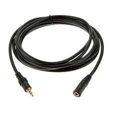 Cable audio - PLUG 3,5 macho - a PLUG hembra - 1.8m alargue