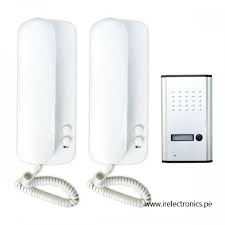 Portero Electrico 2 Telefonos Intercomunicador RL-3207CC